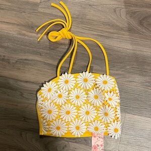 Yellow Daisy Women's Crop Top